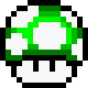 Retro Mushroom - 1UP 3 Icon 128x128 png
